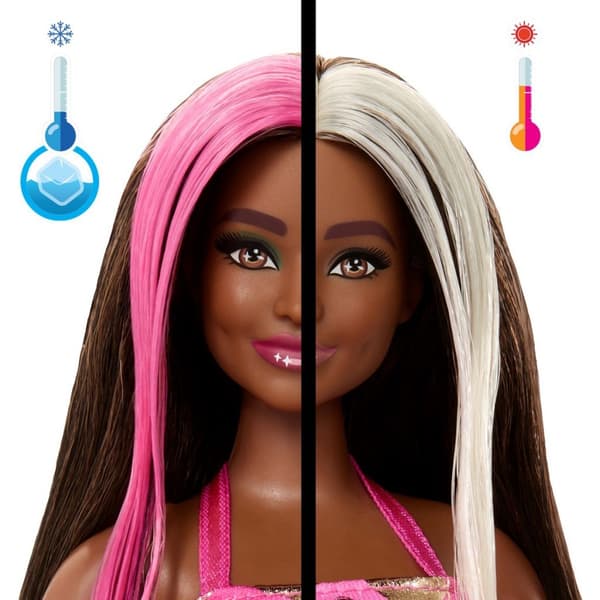 Barbie → Party Unboxed Doll → Pink Highlights → Ages 3+