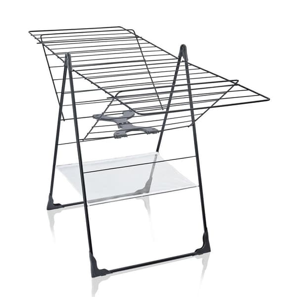 Leifheit Classic 250 Flex Drying Rack 25 m Drying Length Black 81472