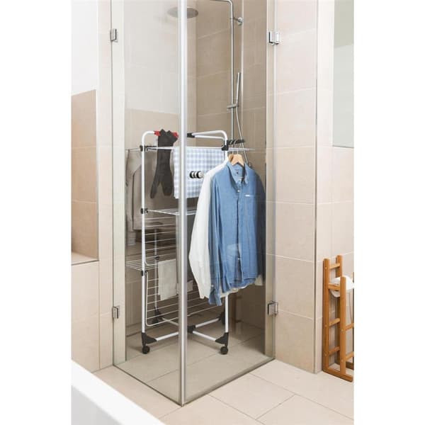 Vileda Mixer 3 Drying Rack 30 m Drying Line White/Black/Red