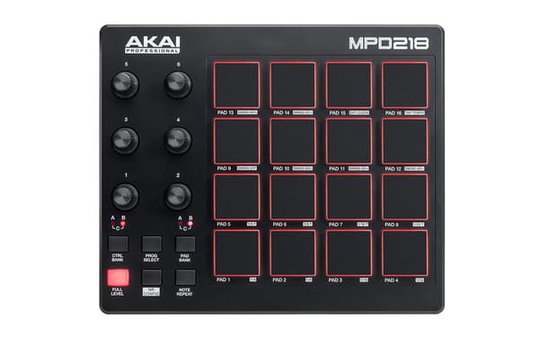 AKAI MPD 218 - Pad Controller MIDI USB Black