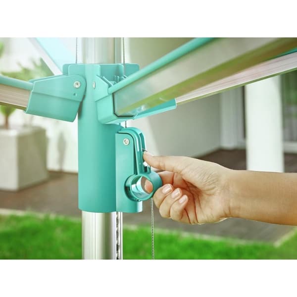 Leifheit Linomatic 500 Easy Dryer 50 m Spring Green/Silver