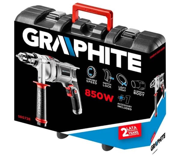 Graphite 58G728 Drill 3000 RPM Key