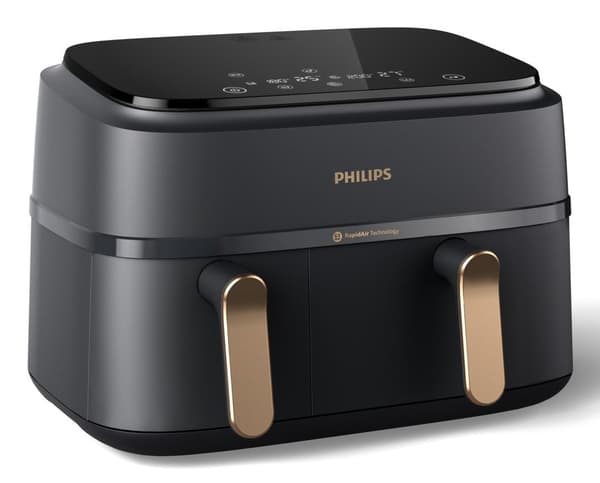 Philips Airfryer 9L 1450W Dual Basket NA352/00