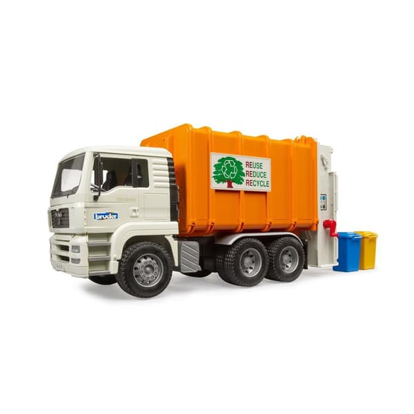Bruder MAN TGA Garbage Truck + 2 Containers