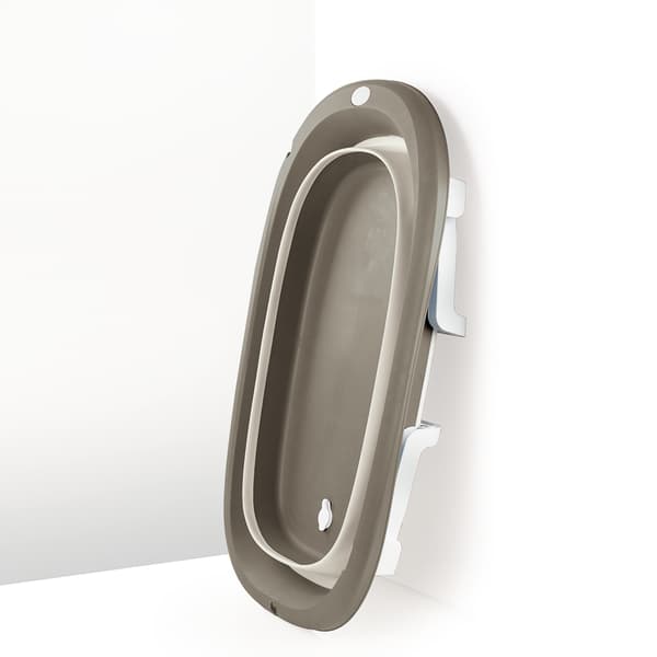 Dolu 3-in-1 Foldable Baby Bath Set Stone Gray