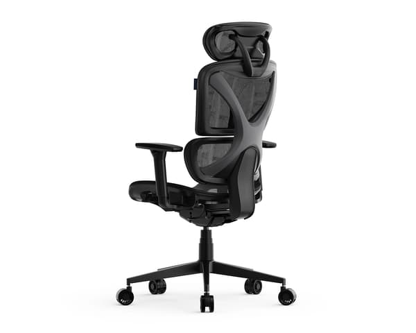 SpineX Pro Ergonomisk Kontorsstol - Svart