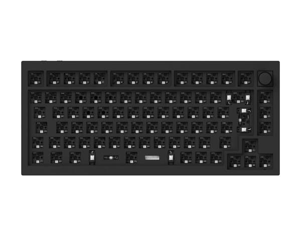 Q1 Pro QMK 75% ISO Barebone Trådlöst Tangentbord - Carbon Black