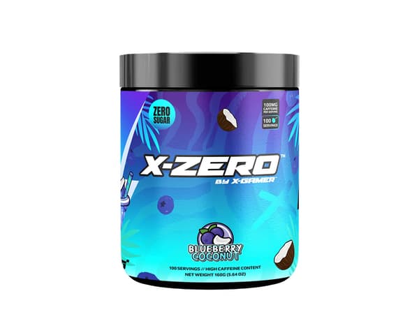 X-Zero Blueberry & Coconut - 100 Serveringar