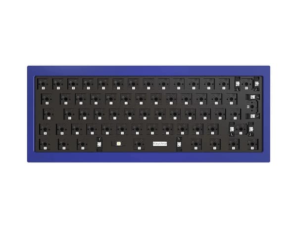 Q4 QMK 60% ISO Barebone RGB Hot-Swap - Blå