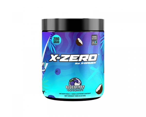X-Zero Blueberry & Coconut - 100 Porsjoner