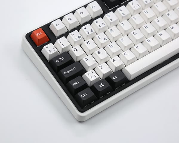 VXT82 Minilo Retro 75% Gateron G Pro 2.0 Silver