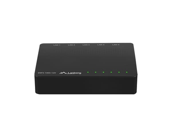 Nätverksswitch 5-portar 100/1000 Mbps V12