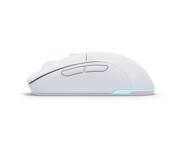 Ultra Custom Ambi Trådløs Gaming Mus - Solid - Hvid