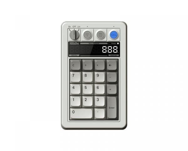 Retro 18 Mechanical Numpad - Langaton Numeronäppäimistö - M Edition
