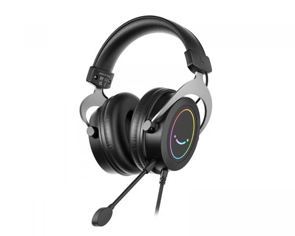 AMPLIGAME H3 Gaming Headset RGB - Sort