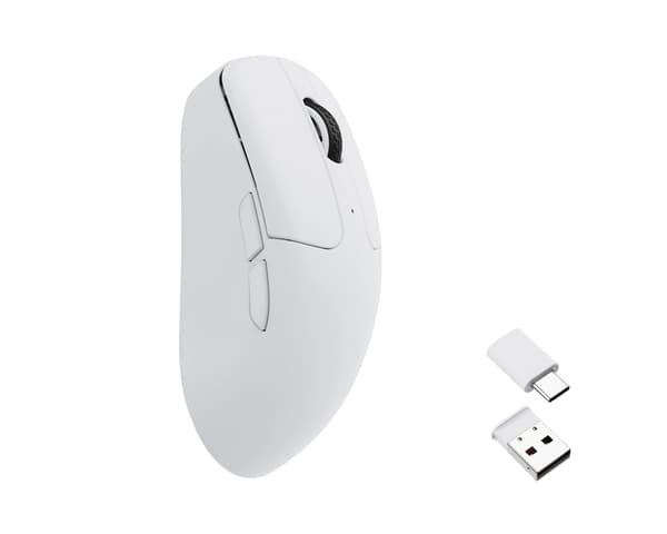 M2 4K Trådløs Gaming Mus - Hvid