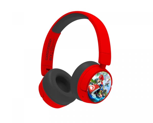 SUPERMARIO Junior Bluetooth On-Ear Trådløs Hodetelefoner