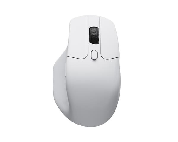 M6 4K Ergonomisk Trådlös Mus - Vit
