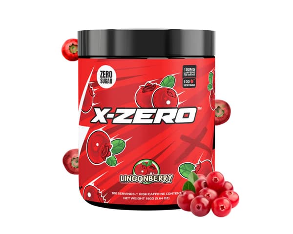 X-Zero Lingonberry - 100 Portioner