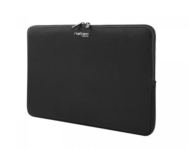 Laptop Sleeve Coral 15.6" - Musta -suojatasku