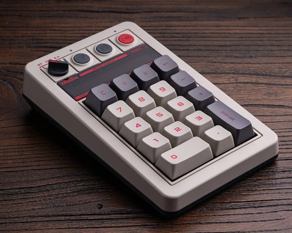 Retro 18 Mechanical Numpad - Langaton Numeronäppäimistö - N Edition