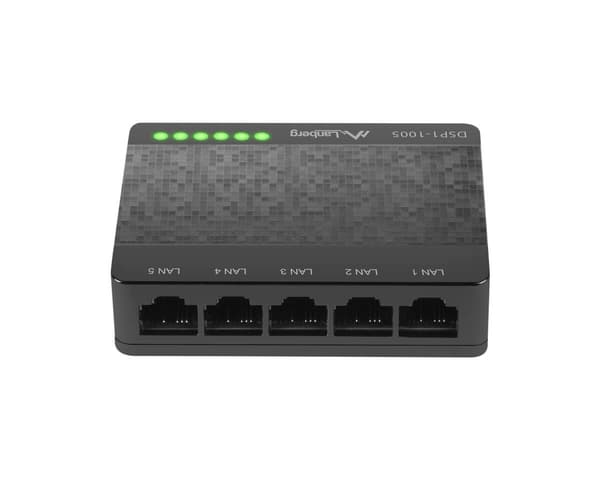 DSP1-1005 Netværksswitch 5-porte 100/1000 Mbps