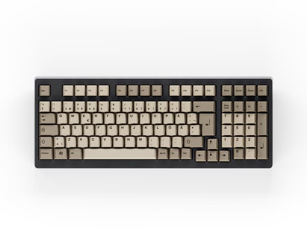 Retro 101 Keycap set (ISO Nordic)