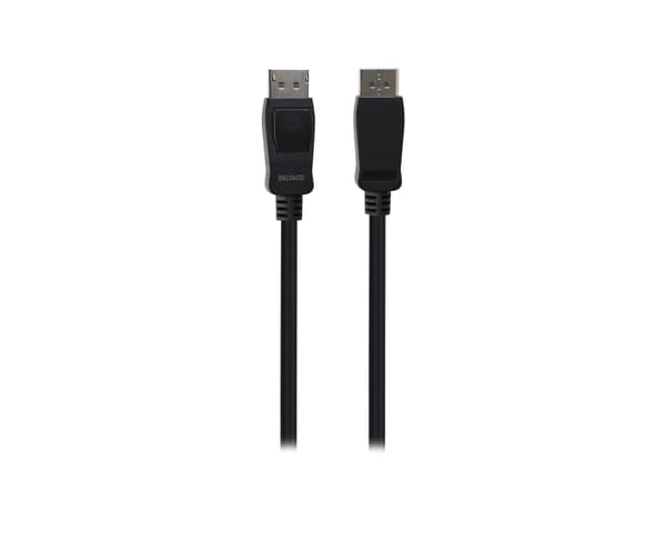 LSZH DisplayPort Kaapeli 8K Musta (3 metriä)
