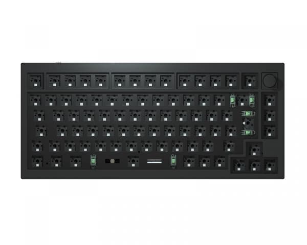 Q1 QMK ISO Barebone Knob Version - Carbon Black