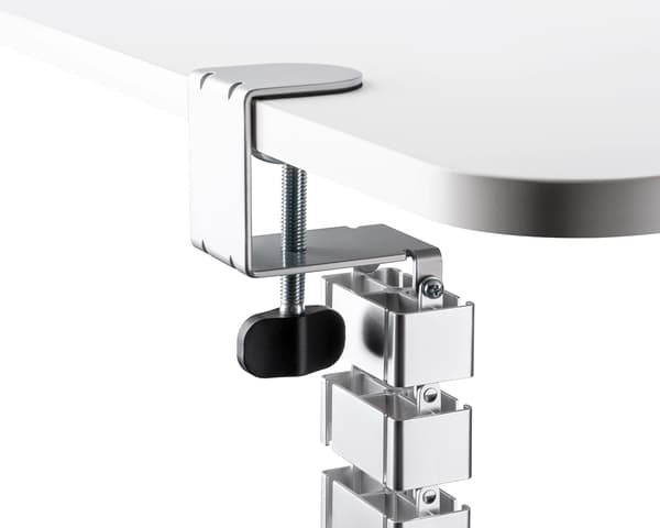 Flexible Desk Cable Management Spine - Sølv Kabelskjuler