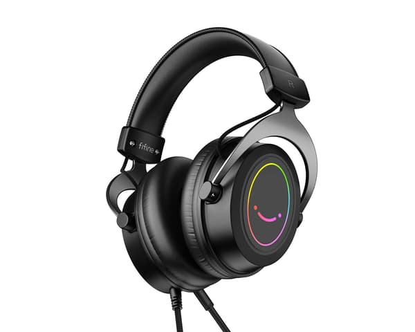 AMPLIGAME H3 Gaming Headset RGB - Sort