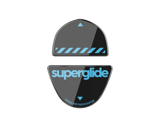 Glass Skates Logitech G303 Shroud Edition - Musta