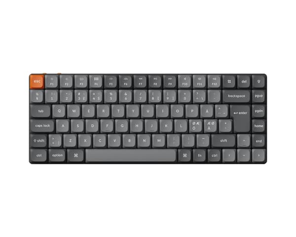 K3 Max Low Profile Hotswap Trådlöst Mechanical Tangentbord [Gateron Red] - ISO