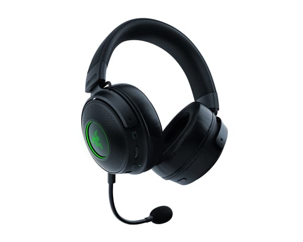 Kraken V3 Pro Trådløs RGB Gaming Headset - Sort