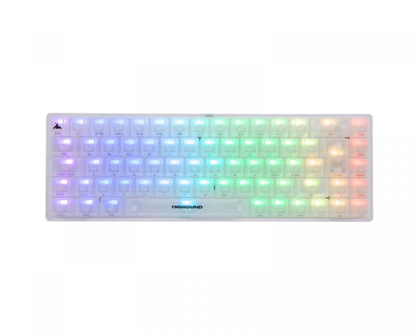OPAL Base 65 Hotswap Gaming Keyboard – ISO German [Silent Glacier]