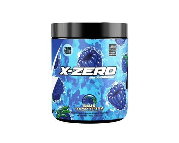 X-Zero Blueraspberry - 100 Serveringar
