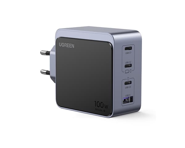 Nexode S 100W 4-port USB-laturi