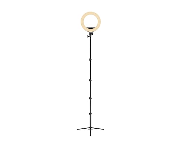 LIGHT - 14” Ring Light - Musta