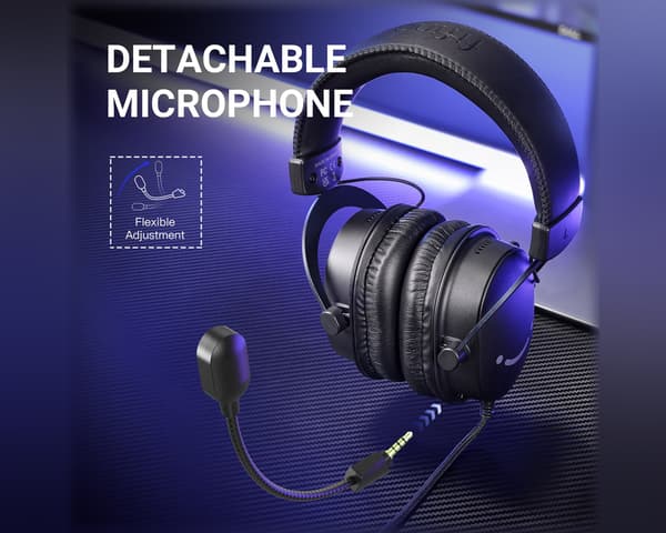 H9 7.1 Gaming Headset RGB - Svart