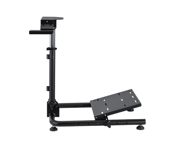 Racing Simulator Wheel Stand with Gear Shifter - LRS11 Racersimulator - Sort