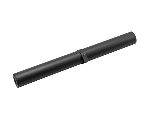 PVC Nahka - 1200x600 Kirjoitusalusta - Musta