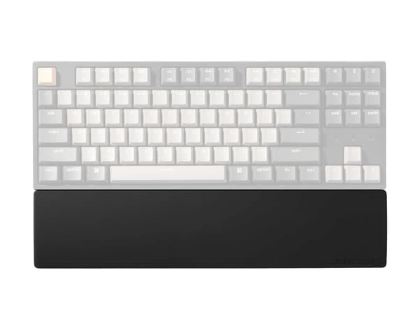 Silikone Palm Rest til K8/K8 Pro/C1/C1 Pro - Sort Håndledsstøtte