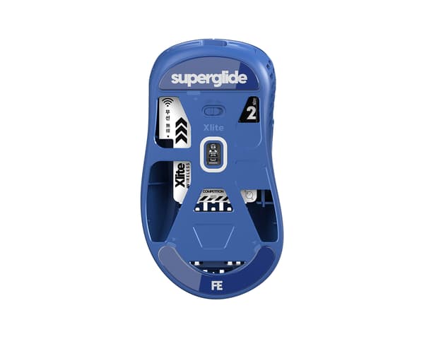 Glass Skates Pulsar Xlite Series - Classic Blue