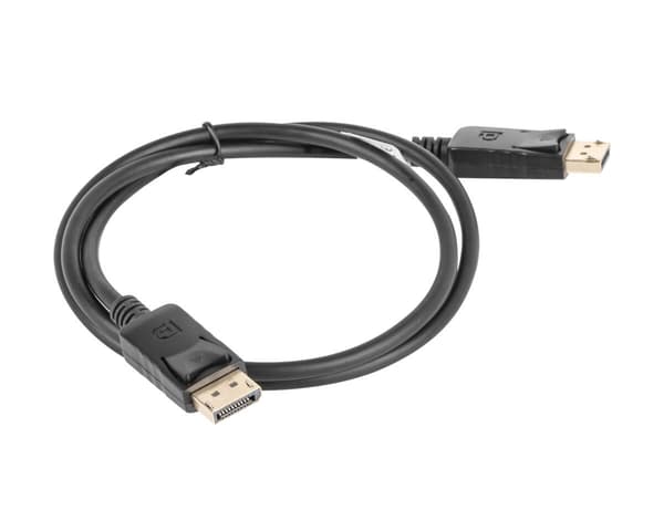 DisplayPort Kaapeli Uros - Uros Musta 1m