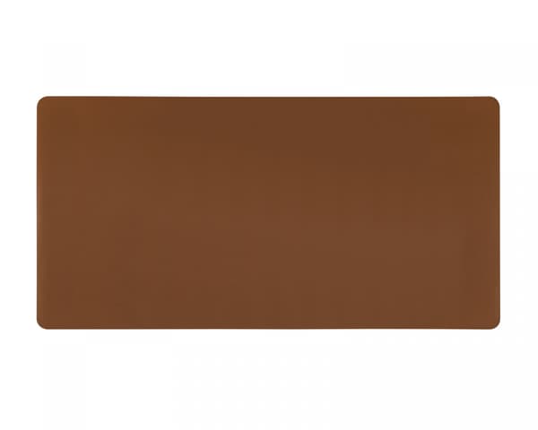 PVC Læder - 1200x600 Skriveunderlag - Brun