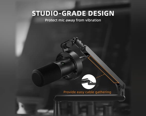 T688 Microphone Bundle - K688 USB/XLR Mikrofoni - dynaaminen mikrofoni - Musta