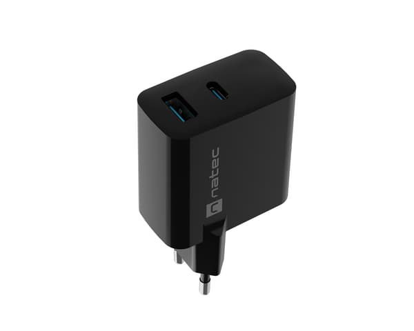 Ribera GaN USB-A & USB-C Oplader - 45W - Sort