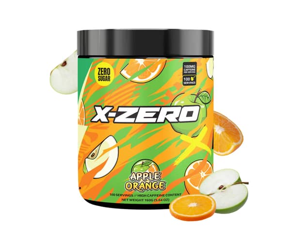 X-Zero Apple Orange - 100 Serveringar