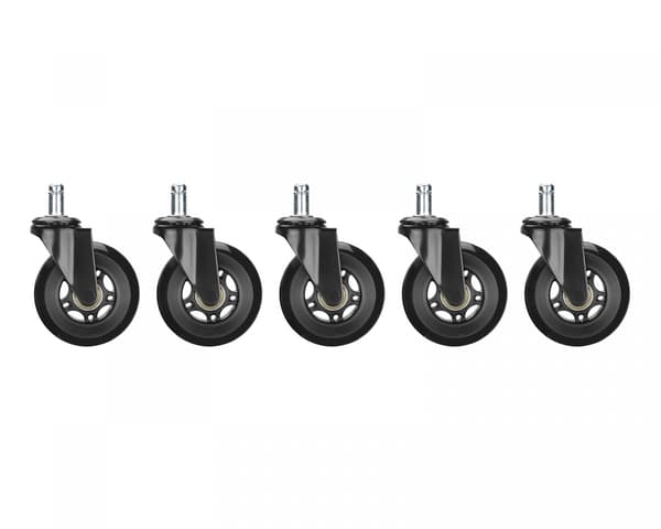 Hjul til Stol 3″ Universal - Sort