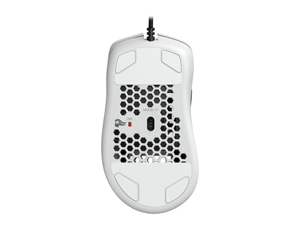 Model D Gaming Mus Hvid